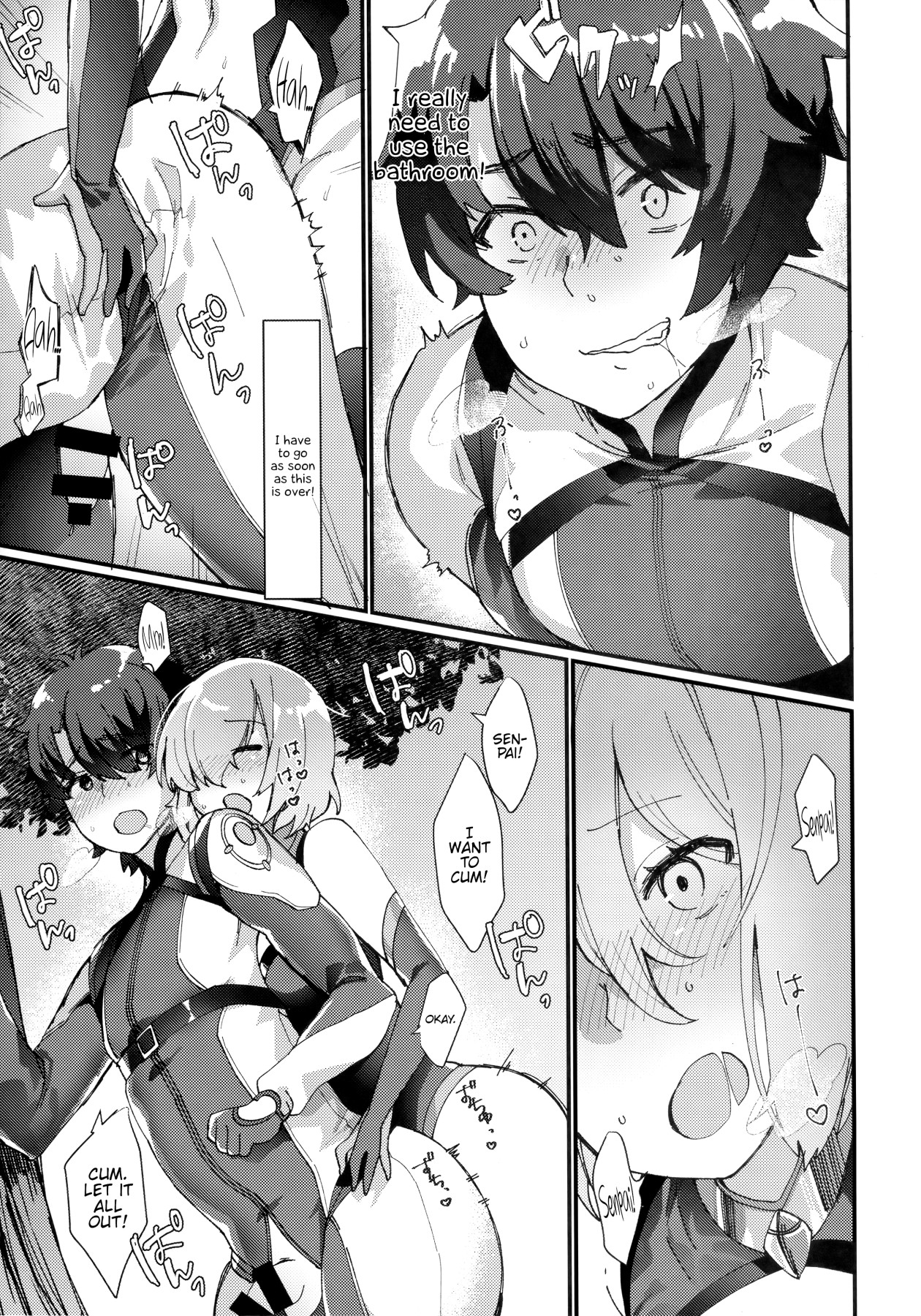 Hentai Manga Comic-Senpai, Can We Do It Outside?-Read-16